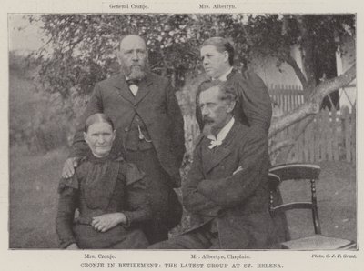 Cronje Emeklilikte, St Helena