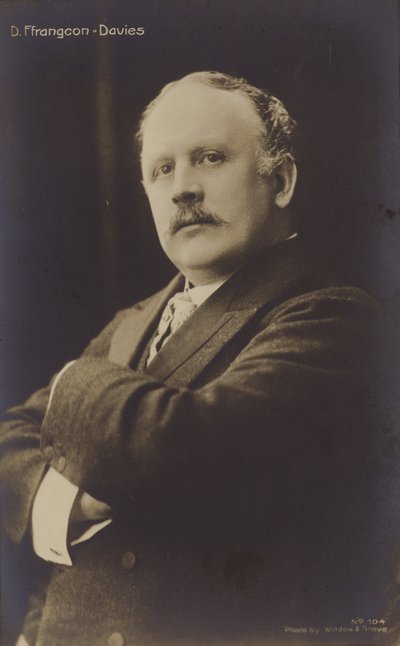 David Ffrangcon-Davies, Galli bariton şarkıcısı (1855-1918) by English Photographer