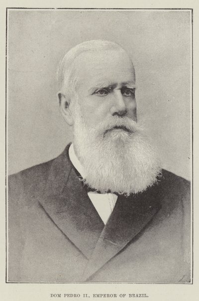 Dom Pedro II, Brezilya İmparatoru by English Photographer