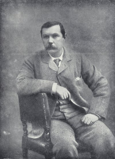 Dr A Conan Doyle (s/b fotoğraf) by English Photographer