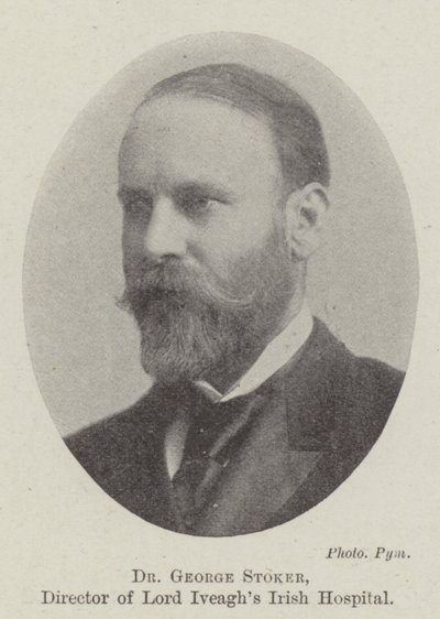 Dr George Stoker, Lord Iveaghs İrlanda Hastanesi Direktörü by English Photographer