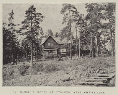 Christiania yakınlarındaki Lysaker