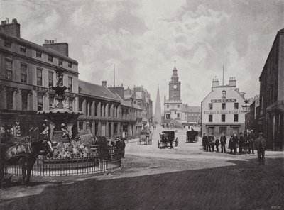 Dumfries, Yüksek Cadde by English Photographer