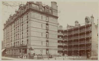Pimlico Yolu üzerinde Ebury Binaları by English Photographer