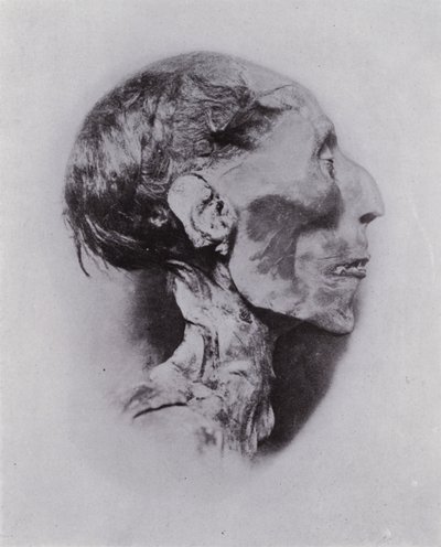 Mısır: II. Ramses Başkanı (s/b fotoğraf) by English Photographer