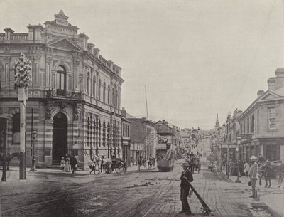 Elizabeth Caddesi, Hobart by English Photographer