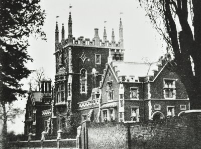 Elizabeth Okulu, Broomhouse Lane: dış cephe, 1880 by English Photographer