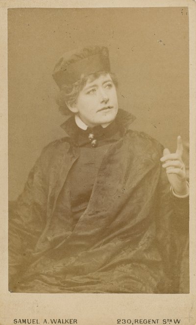Ellen Terry, oyuncu by English Photographer