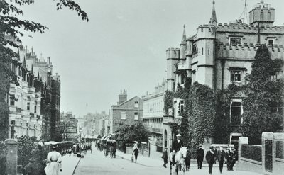 Beyefendilerin Kızları için Ellerker Koleji, Richmond Hill, Richmond: genel görünüm, 1895 by English Photographer