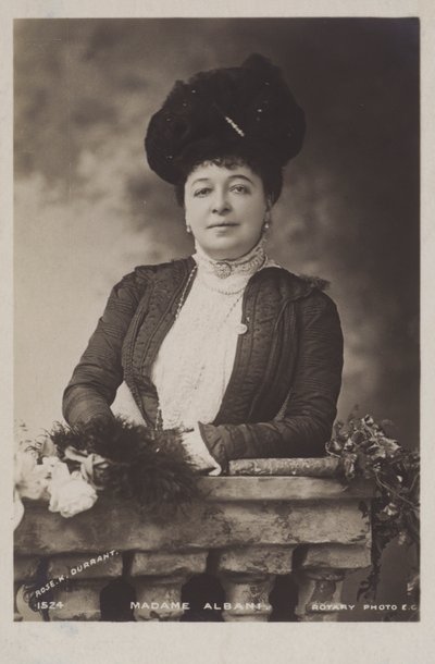 Emma Albani, Kanadalı soprano by English Photographer