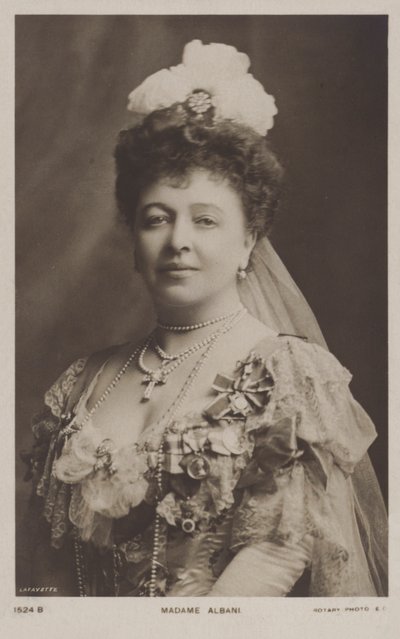Emma Albani, Kanadalı soprano by English Photographer