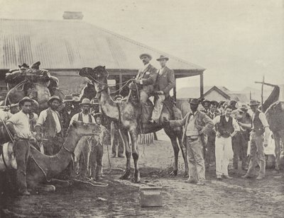 Bir Maden Arama Ekibinin Donatılması, Coolgardie, Batı Avustralya by English Photographer
