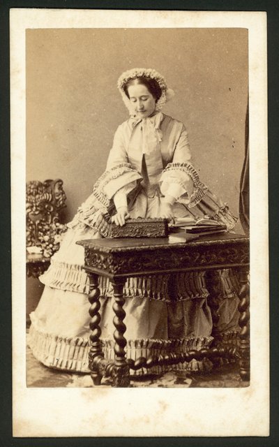 Eugenie, Fransız İmparatoriçesi Eşi by English Photographer