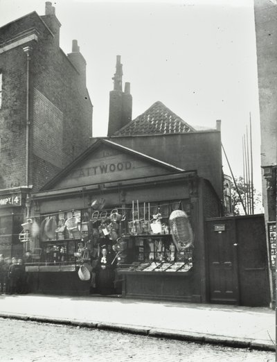 Evelyn Caddesi: Deptford High Street tarafından, Londra, 1899 by English Photographer