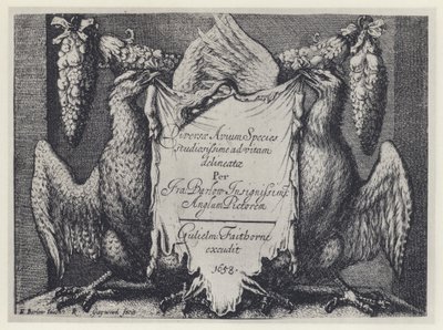 F Barlow, Diversae avium türleri, G Faithorne 1658 (s/b fotoğraf) by English Photographer