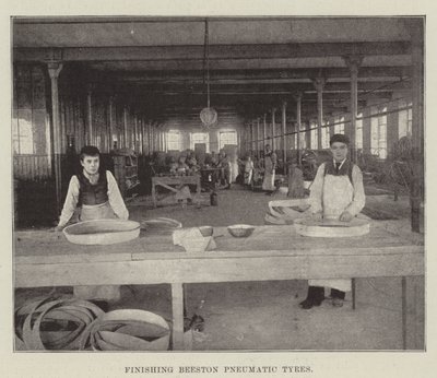 Beeston Pnömatik Lastiklerin Bitirilmesi by English Photographer