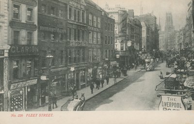 Fleet Street, Londra by English Photographer