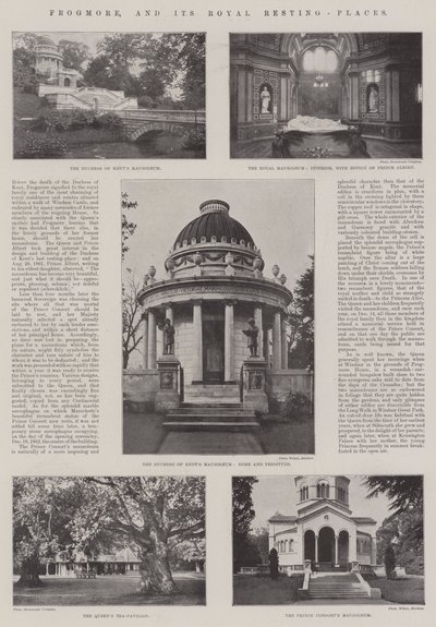 Frogmore ve Kraliyet Dinlenme Yerleri by English Photographer