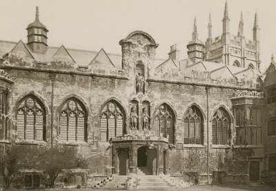 Ön Dörtgen, Oriel Koleji, Oxford by English Photographer