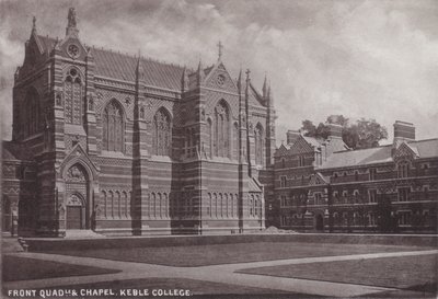 Ön Dörtgen ve Şapel, Keble Koleji by English Photographer