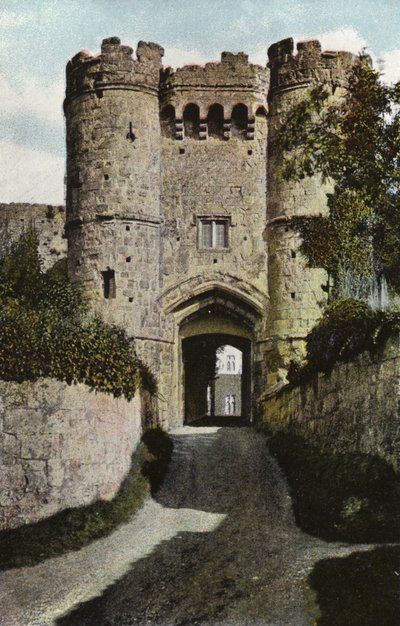 Ağ Geçidi, Carisbrooke Kalesi by English Photographer