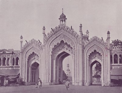 Ağ Geçidi Hussainabad Pazarı, Lucknow by English Photographer