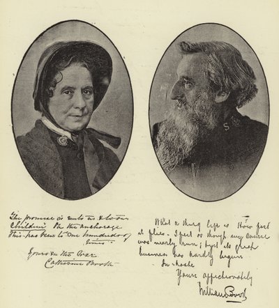 General Booth ve Bayan Booth by English Photographer