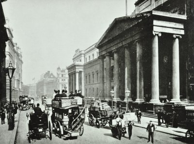 Genel Postane, Saint Martins-le-Grand, Londra Şehri, 1890 by English Photographer