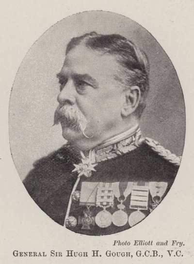Genel Sir Hugh H Gough, GCB, VC by English Photographer