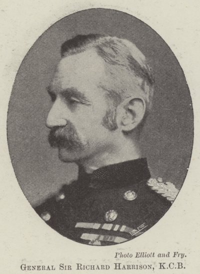 General Sir Richard Harrison, KKB by English Photographer