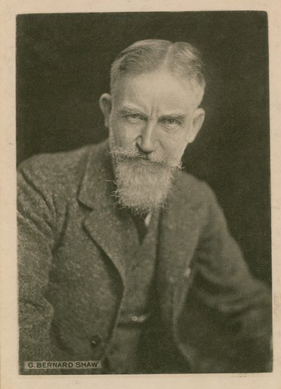 George Bernard Shaw, fotoğraf by English Photographer
