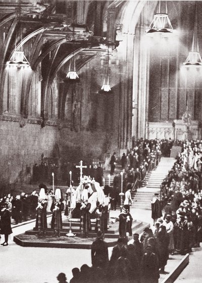 George V, 1936 Westminster Hall
