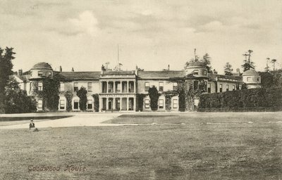Goodwood House, Batı Sussex (s/b fotoğraf) by English Photographer