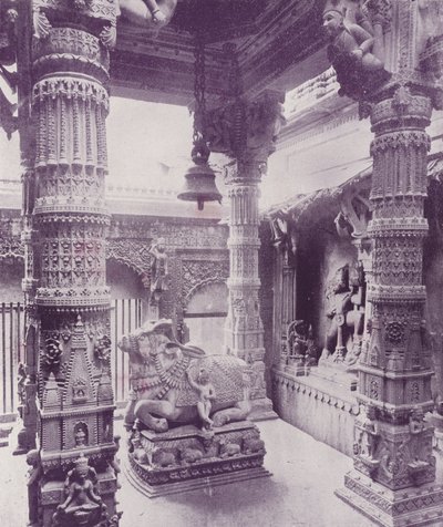 Gosain Tapınağı, Benares by English Photographer