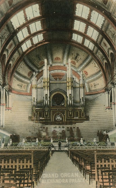 Büyük Organ, Alexandra Sarayı by English Photographer