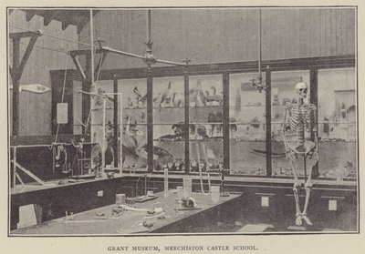 Grant Müzesi, Merchiston Kalesi Okulu (gravür) by English Photographer