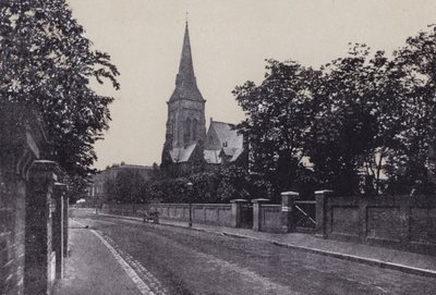 Grove Road ve St Judes (s/b fotoğraf) by English Photographer