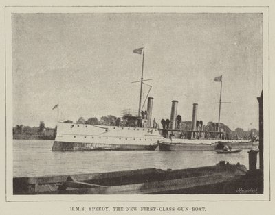 HMS Speedy, Yeni Birinci Sınıf Silahlı Tekne by English Photographer