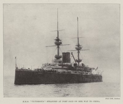 HMS Victorious, Çin