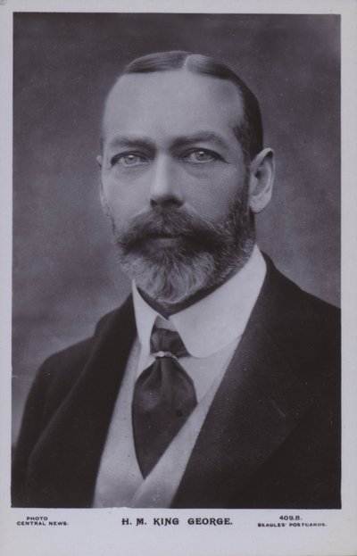 HM King George (s/b fotoğraf) by English Photographer