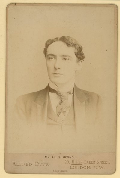 H B Irving, oyuncu ve tiyatro yöneticisi by English Photographer