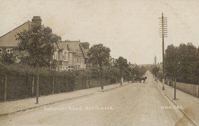 Hallowell Road, Northwood, Londra yakınlarında (s/b fotoğraf) by English Photographer