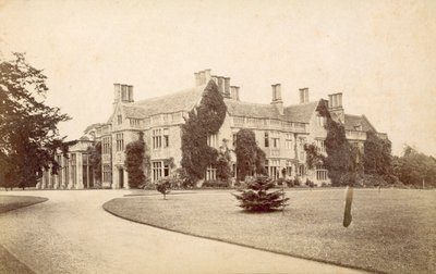 Hannington Hall, Wilts (s/b fotoğraf) by English Photographer