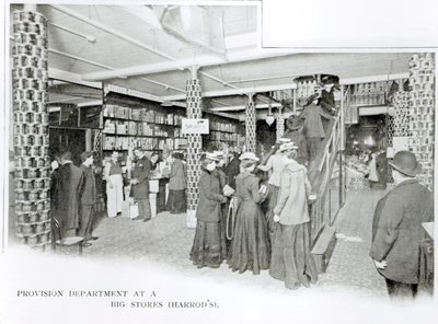 Harrods Tedarik Departmanı, c.1901 by English Photographer