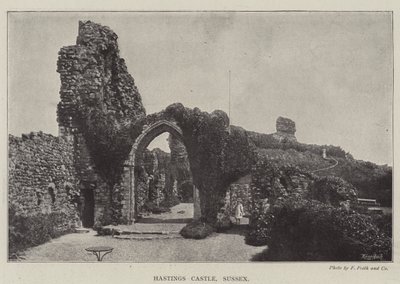 Hastings Kalesi, Sussex by English Photographer