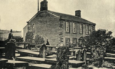 Bronte ailesinin evi olan Haworth Parsonage by English Photographer