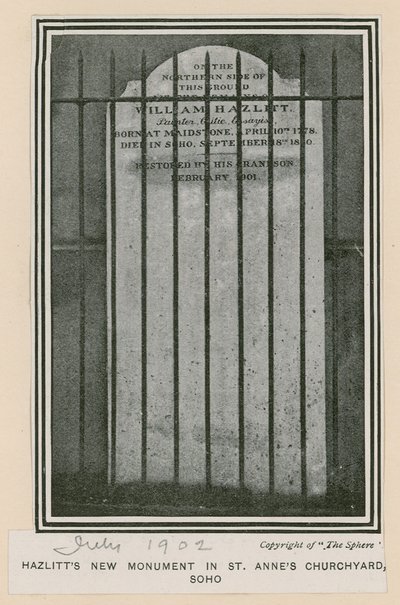 St Annes Churchyard, Soho