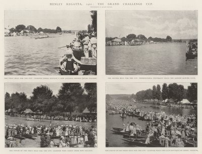 Henley Regatta, 1901, Grand Challenge Kupası by English Photographer