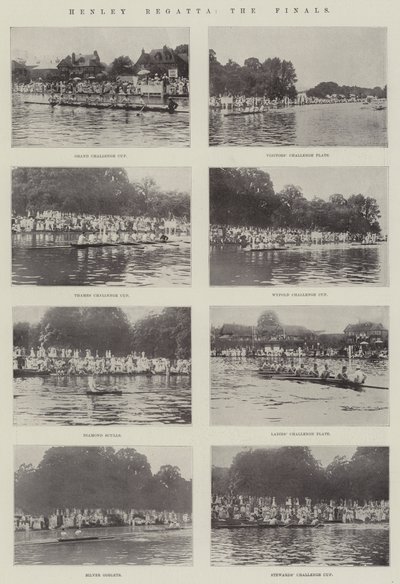 Henley Regatta, Finaller by English Photographer