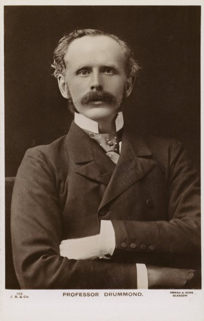 Henry Drummond (1850-1897), İskoç evangelist, yazar ve öğretim görevlisi by English Photographer